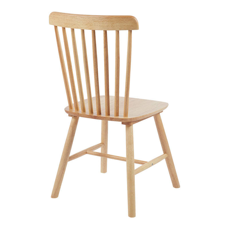 Καρέκλα Bristol 4Life rubberwood σε φυσική απόχρωση 45x51x86εκ