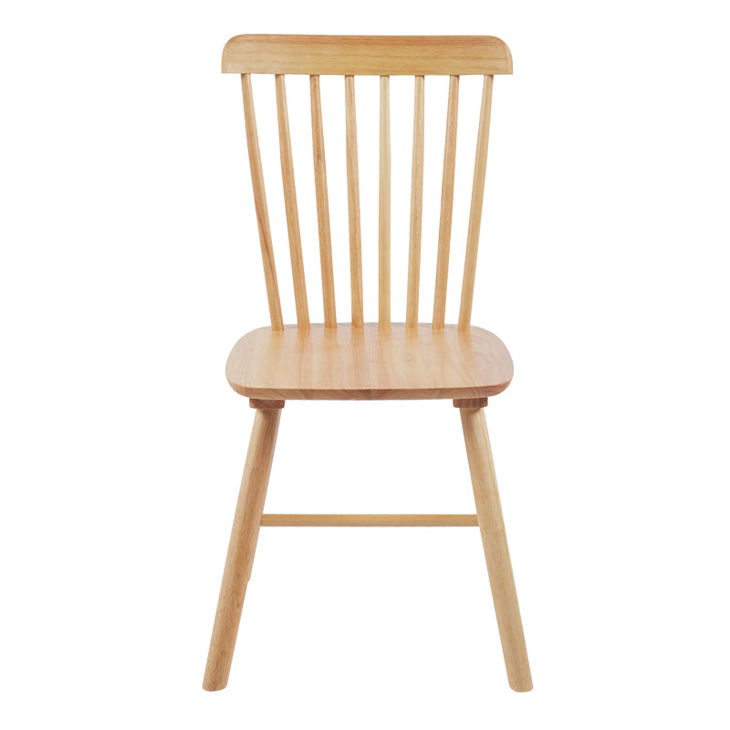 Καρέκλα Bristol 4Life rubberwood σε φυσική απόχρωση 45x51x86εκ