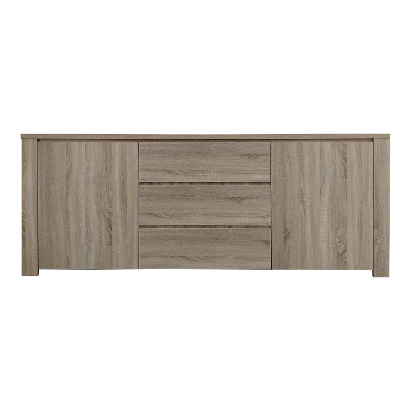 Μπουφές Kalya pakoworld σε sonoma απόχρωση 220x49x89.5εκ
