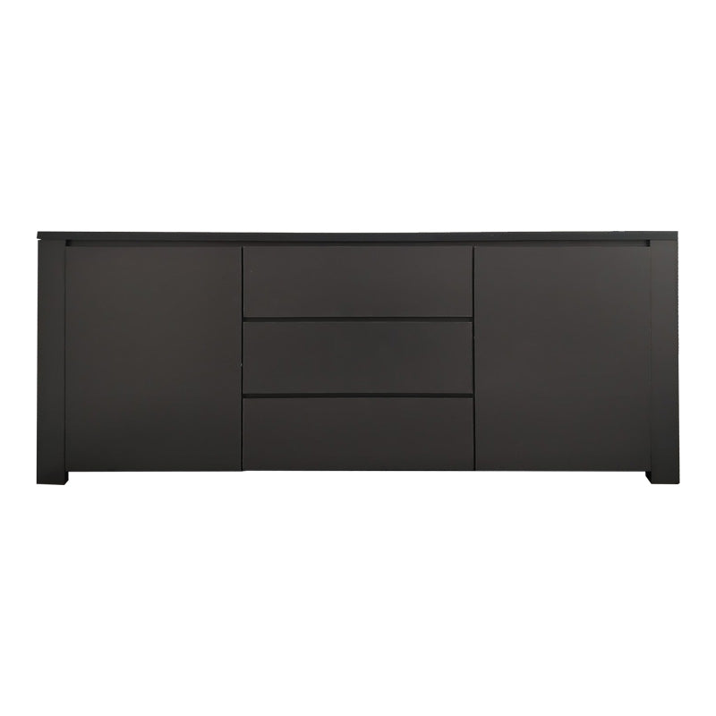 Μπουφές Kalya pakoworld σε ανθρακί απόχρωση 220x49x89.5εκ