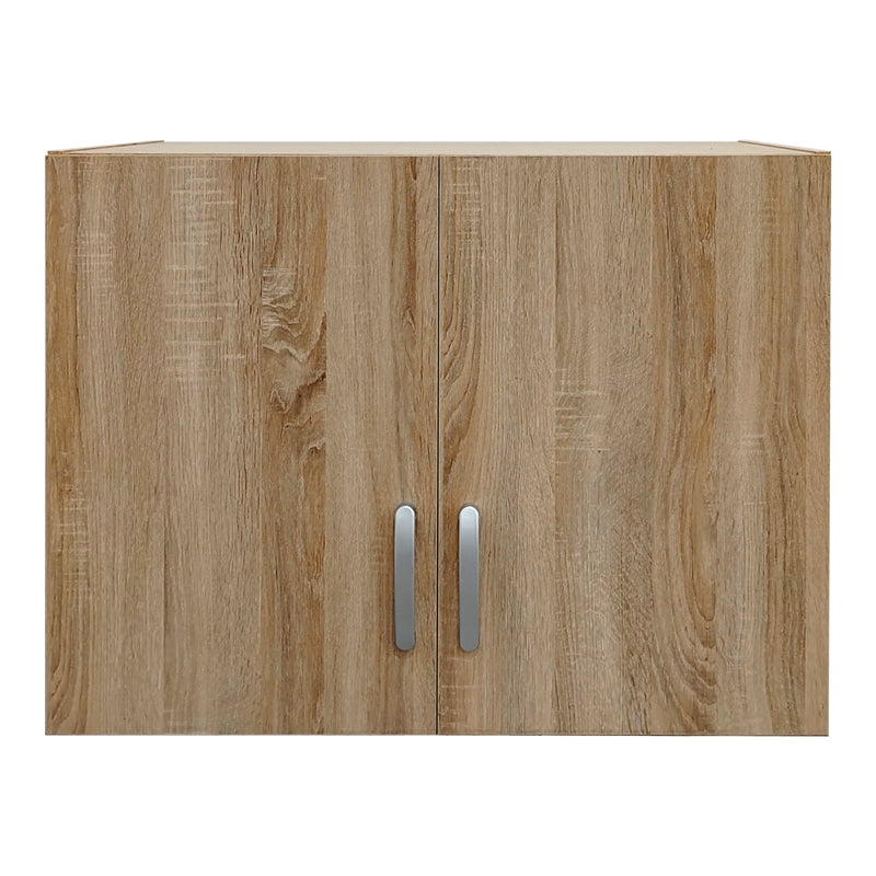 Πατάρι ντουλάπας δίφυλλο Athos pakoworld σε sonoma απόχρωση 80x42x60εκ