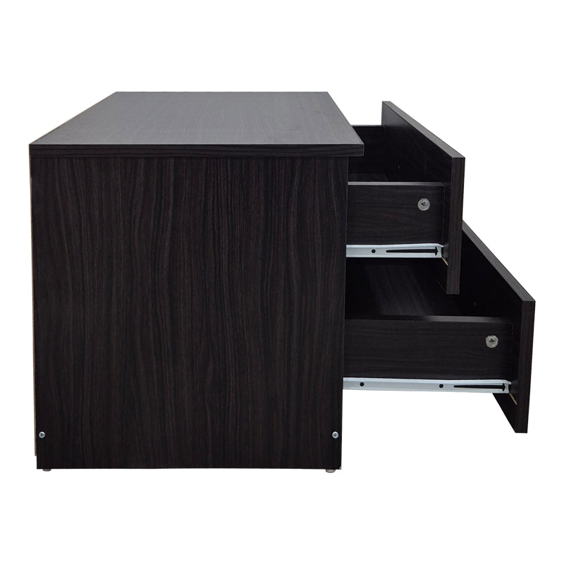 Κομοδίνο Athos pakoworld σε wenge απόχρωση 48x40x41.5εκ