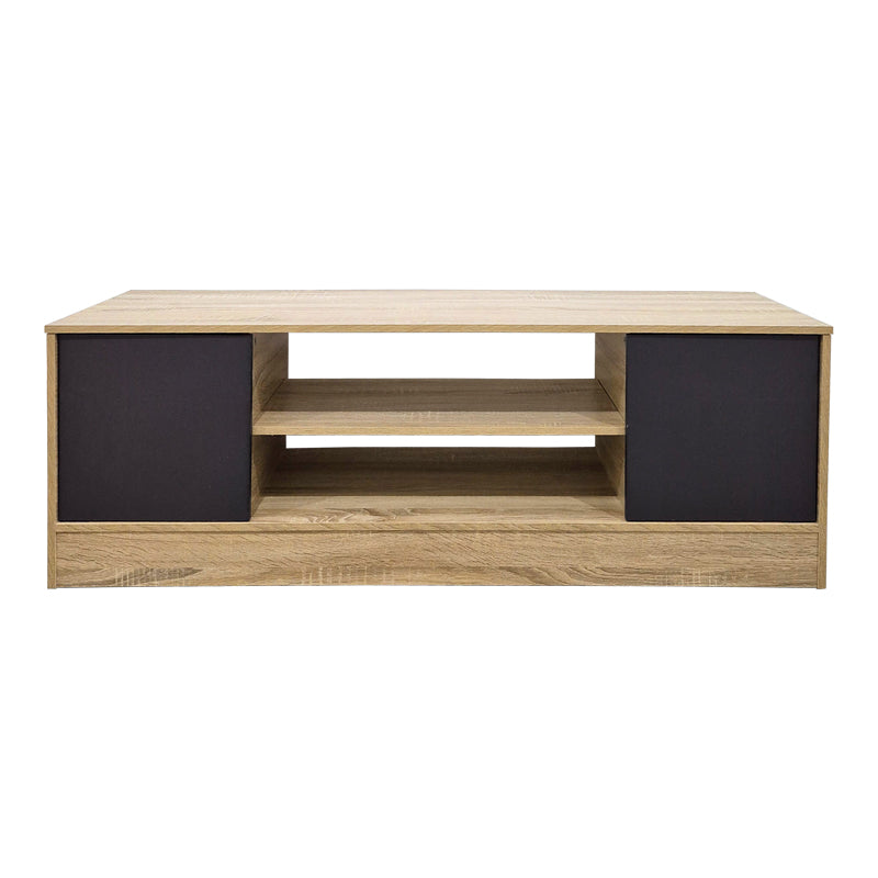 Έπιπλο τηλεόρασης Sasa pakoworld sonoma-ανθρακί 120x35x41.5εκ