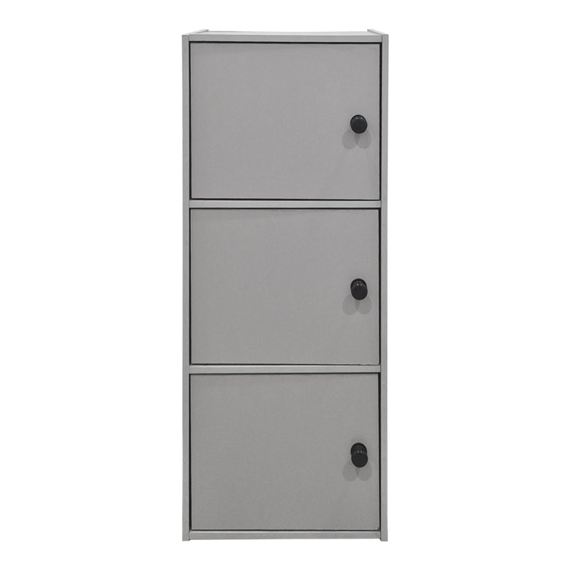 Ντουλάπα-στήλη Wirdia pakoworld ανοιχτό γκρι 30.5x24x71.5εκ