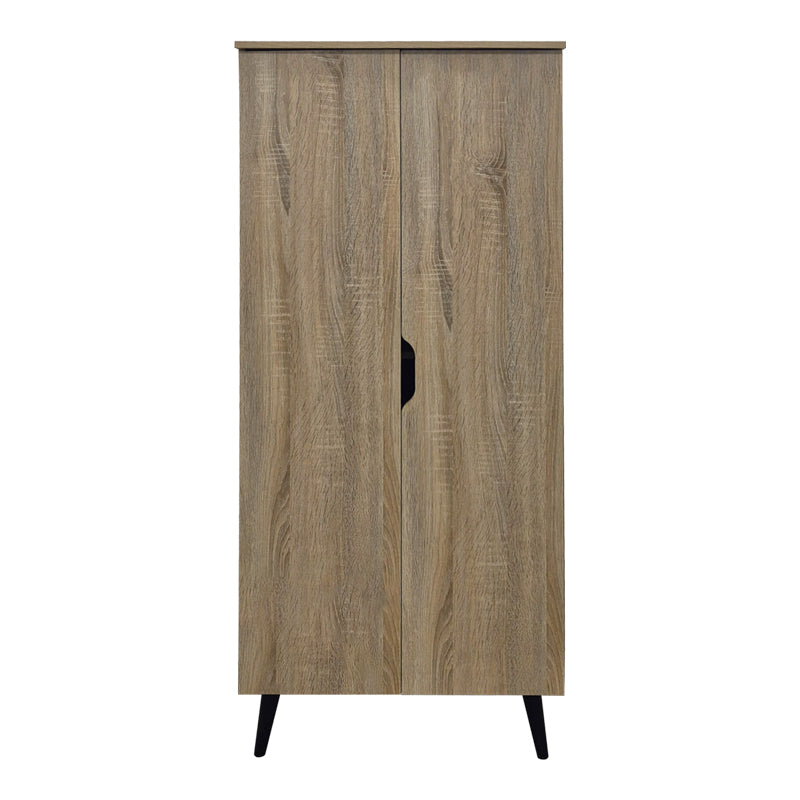 Παπουτσοθήκη-ντουλάπα Oufelia pakoworld sonoma 60x32.5x134.5εκ