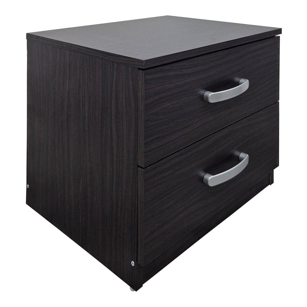 Σετ Κρεβατοκάμαρας Athos Wenge με Κρεβάτι 140x200εκ Σετ 3τεμ