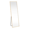 Καθρέπτης Moira pakoworld αλουμίνιο χρυσό 50x28x160εκ