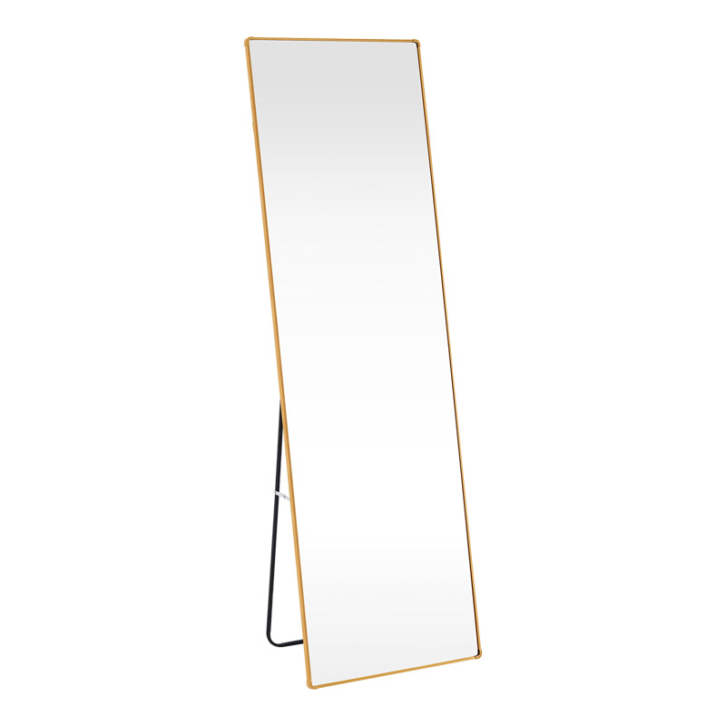 Καθρέπτης Moira pakoworld αλουμίνιο χρυσό 50x28x160εκ