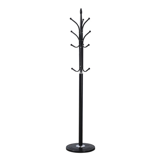 Καλόγερος Keleste pakoworld μέταλλο σε μαύρη απόχρωση Φ37x175εκ