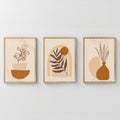 Πίνακας Zephy pakoworld τρίπτυχος με ψηφιακή εκτύπωση και πλαίσιο 33x1.5x48εκ