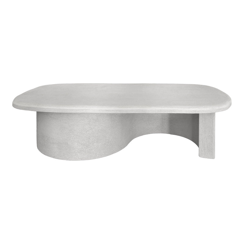 Τραπέζι σαλονιού Verven pakoworld mdf λευκό 120x60x32εκ