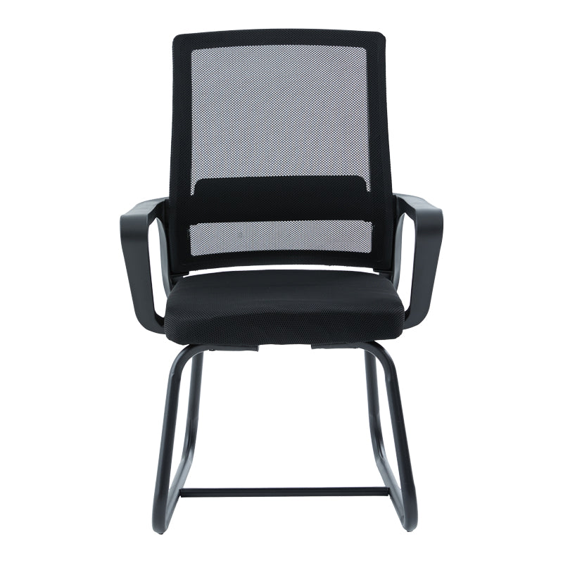 Καρέκλα επισκέπτη Palma pakoworld mesh μαύρο 46x52x94εκ