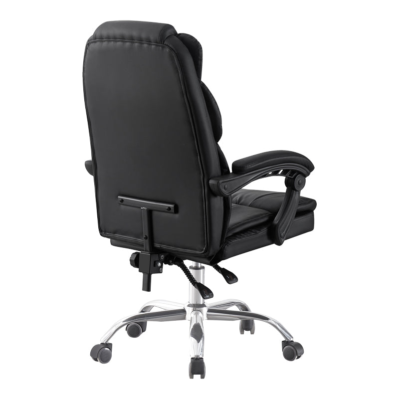 Καρέκλα γραφείου διευθυντή Sanema pakoworld pu μαύρο 62x67x112-122εκ