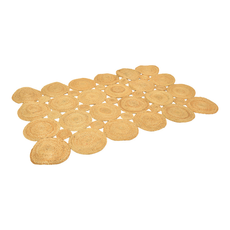 Χαλί Nelando pakoworld γιούτα σε φυσική απόχρωση 235x165εκ